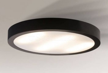 Плафон NOMI LED 4000K d42 BK Shilo 8446