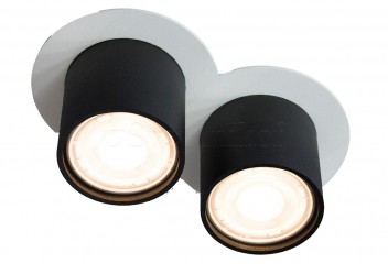 Точечный светильник VARDO 2 BK/WH Imperium Light 21025.01.05