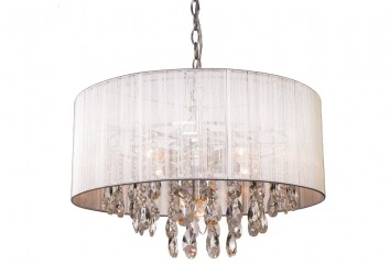 Подвесная люстра SINGAPORE 50cm Cosmolight P05383WH