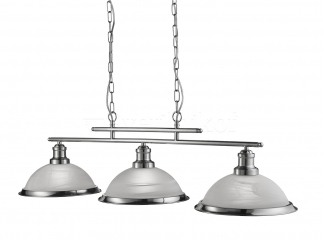 Підвісна люстра Searchlight Bistro 2683-3SS