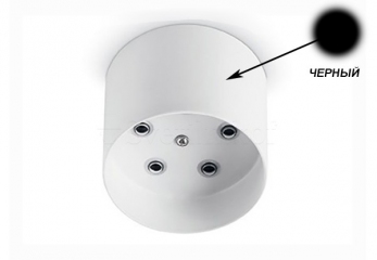 Потолочная чаша ROSONE METALLO 5 LUCI ROUND NERO Ideal Lux 138114