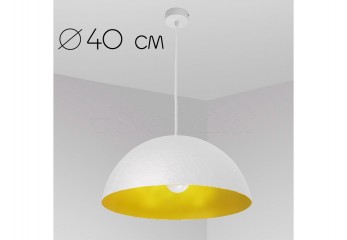 Підвісний світильник ALPS D40 WH/GO Imperium Light 07140.01.12