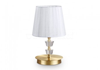 Настільна лампа PEGASO TL1 SMALL BRASS Ideal Lux 197753