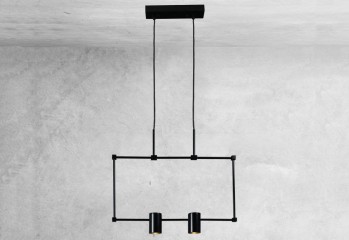 Подвесная люстра DAKATA 2 BK Shilo 5646