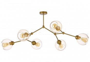 Стельова люстра FAIRY 6l AM TK-Lighting 2755