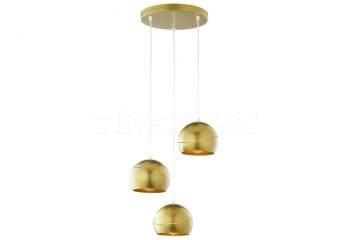 Подвесная люстра YODA GOLD ORBIT 3-round TK-Lighting 3448