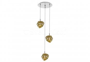 Подвесная люстра ROCK 3 BZ ZumaLine P0488-03D-B5HF