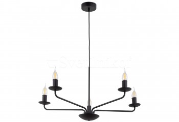 Подвесная люстра LIMAL 5 BK TK-Lighting 4612
