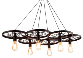 Подвесная люстра RANCH 6 Azzardo MD71192-6A/AZ1650