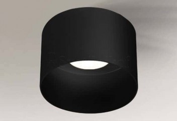 Точечный светильник KONAN R BK Shilo 1146