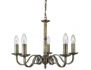 Подвесная люстра Searchlight Richmond 1505-5AB