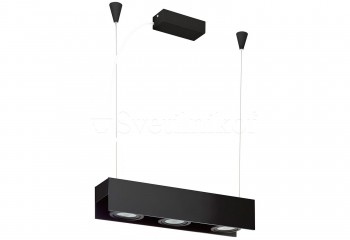 Підвісний світильник VIDAGO PRO 3 LED 4000K BK Eglo 62965