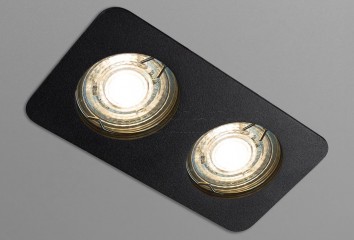 Точечный светильник Simple 2 SQ-3 BK Imperium Light 391214.05.05