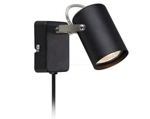 Настенный светильник MARKSLOJD KEY Black 106415