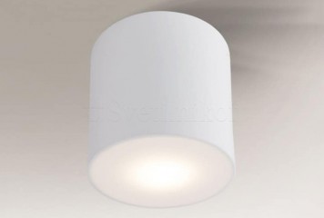 Плафон ZAMA GX53 R 22cm WH Shilo 7036