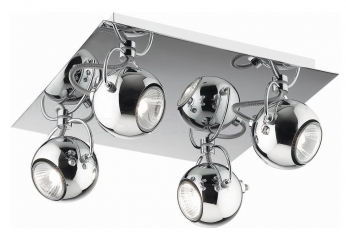 Спот LUNARE PL4 CROMO Ideal Lux 066820