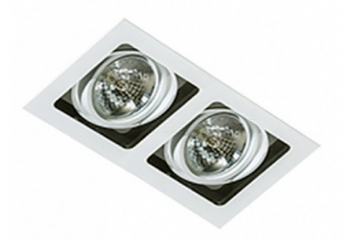 Точечный светильник SISTO 2 Azzardo GM2202-WH/BK