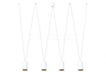 Підвісна люстра MORE TONE 4 WH/GO Nowodvorski 7816