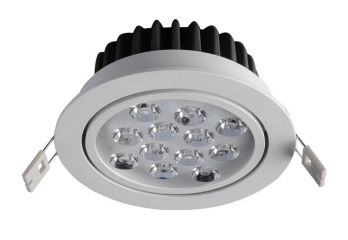 Точечный светильник Italux Pitch TS04136A 12W 1200LM 3000K S.WH