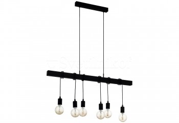 Подвесной светильник TOWNSHEND 6 BK Eglo 49755