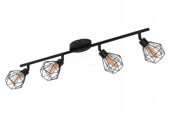 Спот ZAPATA 4 BK/AM Eglo 32767