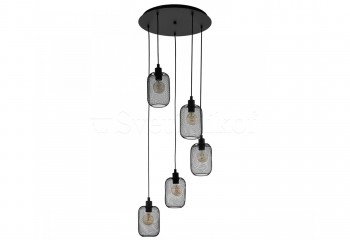 Підвісна люстра WRINGTON 5-r BK Eglo 43334