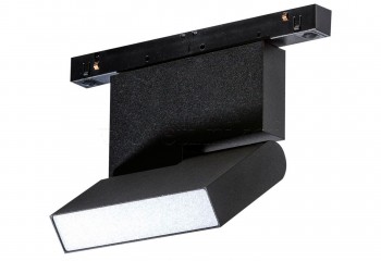 Магнітний трековий світильник ALDO MILKY 12W 3000K BK Azzardo AZ4625