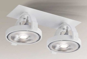 Спот SAKURA B 2 G53 WH Shilo 7256