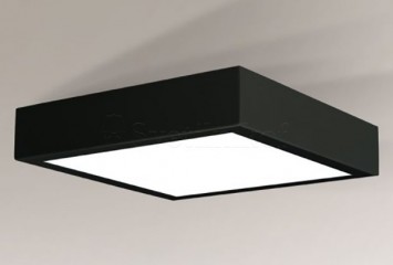 Плафон NOMI LED 4000K IP44 32 BK Shilo 8597