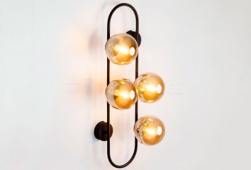 Бра FROST 4l BK/AM Imperium Light 140472.05.23