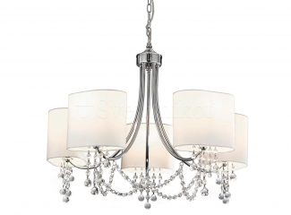 Подвесная люстра Searchlight Nina 1055-5CC