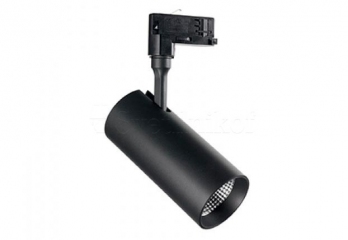 Трековий світильник SMILE 20W CRI80 20° 4000K NERO Ideal Lux 189680