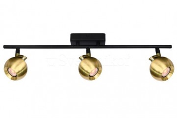 Спот LAFIN Italux SPL-45379-3-BK-BRSS