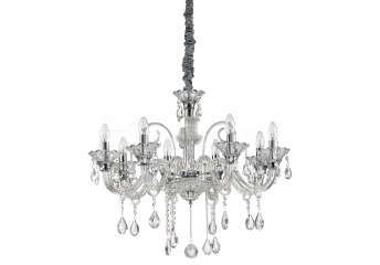 Підвісная люстра COLOSSAL SP8 TRASPARENTE Ideal Lux 114187