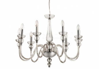 Підвісная люстра DOGE SP9 TRASPARENTE Ideal Lux 044453