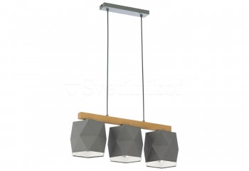 Подвесная люстра FANO 3 GR TK-Lighting 4252