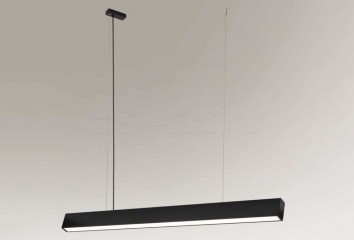 Подвесной светильник NUMATA LED 3600lm BK Shilo 8025