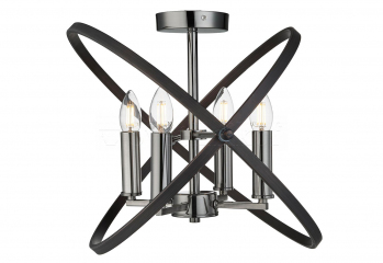 Потолочная люстра Hoopla 4 Searchlight 8344-4PW