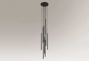 Підвісна люстра KOSAME 8-r BK Shilo 7856