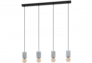 Подвесная люстра PRESTWICK III 4 GY Eglo 43598