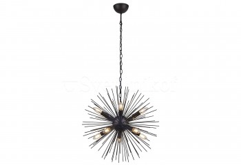 Підвісна люстра SPUTNIK Searchlight 6310-10BK