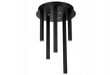 Стельова люстра ILIOS 5 LED DIM BK Azzardo AZ5750