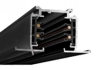 Шинопровод TRACK SYSTEM 1m BK Shilo 8101