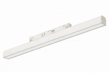 Магнитный трековый светильник ALFA SAGA 24W CCT SWITCH DIMM WH Azzardo AZ6499