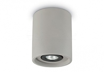 Точковий світильник OAK PL1 ROUND CEMENTO Ideal Lux 150437