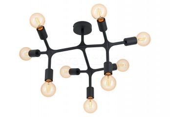 Стельова люстра BOCADELLA 9 BK Eglo 98318