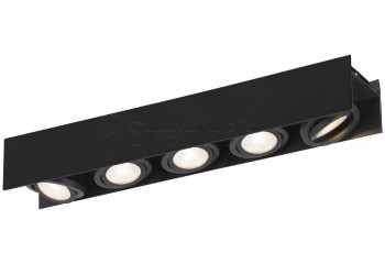 Стельовий світильник VIDAGO PRO 5 LED 4000K BK Eglo 62964