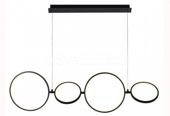 Подвесная люстра CIRQUE LED Searchlight 25771-4BK