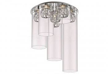 Стельова люстра GEM 5-LED CH ZumaLine C0389-05F-B5AC