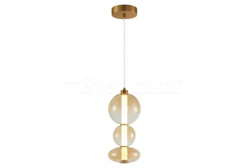 Підвісна люстра SONTE LED Italux PND-24352V-24W-AB-AMB